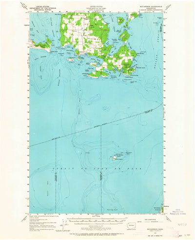 United States Geological Survey Richardson, WA (1957, 62500-Scale) digital map