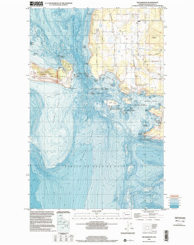 United States Geological Survey Richardson, WA (1998, 24000-Scale) digital map