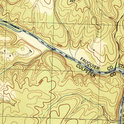 United States Geological Survey Richardsville, VA (1944, 31680-Scale) digital map