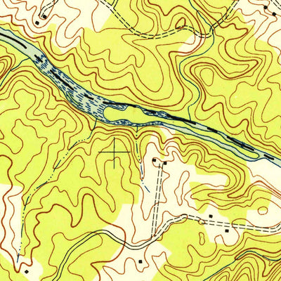 United States Geological Survey Richardsville, VA (1953, 24000-Scale) digital map