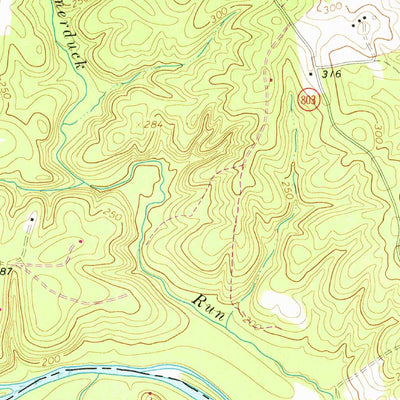 United States Geological Survey Richardsville, VA (1968, 24000-Scale) digital map