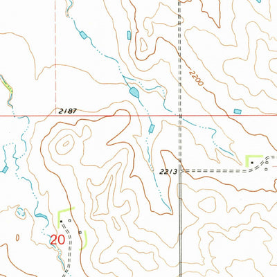 United States Geological Survey Richardton, ND (1973, 24000-Scale) digital map