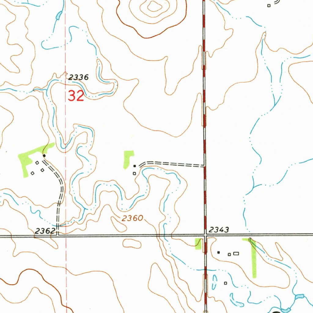 Richardton SE, ND (1973, 24000-Scale) Map by United States Geological ...