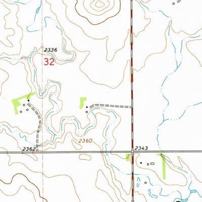 Richardton Se, Nd (1973, 24000-scale) Map By United States Geological 