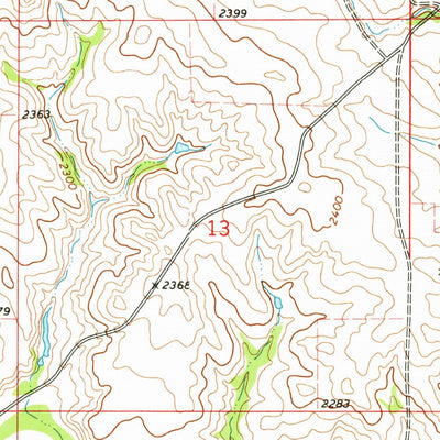 Richardton SE, ND (1973, 24000-Scale) Map by United States Geological ...