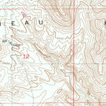 United States Geological Survey Richeau Hills, WY (1953, 24000-Scale) digital map
