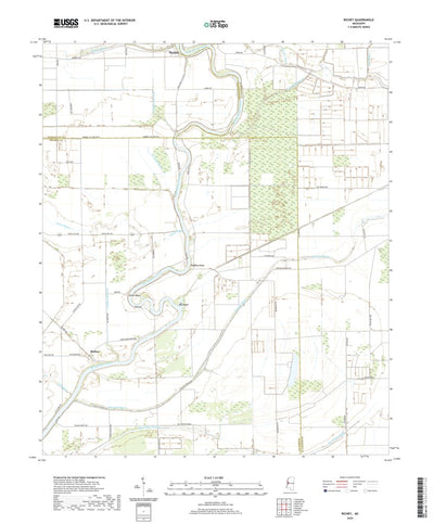 United States Geological Survey Richey, MS (2020, 24000-Scale) digital map