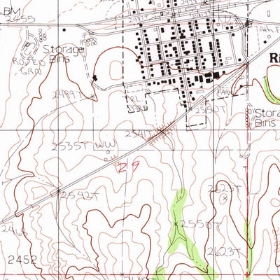 United States Geological Survey Richey, MT (1983, 24000-Scale) digital map