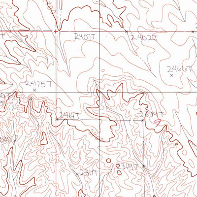 United States Geological Survey Richey NW, MT (1983, 24000-Scale) digital map