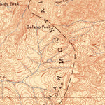 United States Geological Survey Richfield E, UT (1885, 250000-Scale) digital map