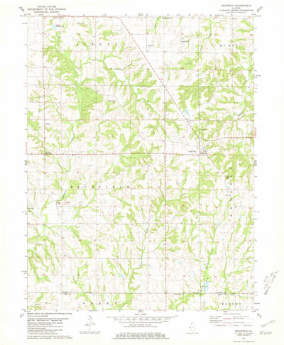 United States Geological Survey Richfield, IL (1981, 24000-Scale) digital map