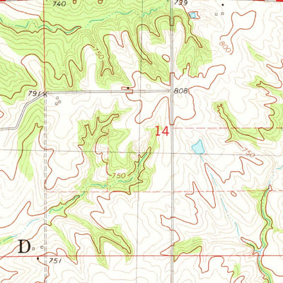 United States Geological Survey Richfield, IL (1981, 24000-Scale) digital map
