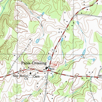 United States Geological Survey Richfield, NC (1981, 24000-Scale) digital map