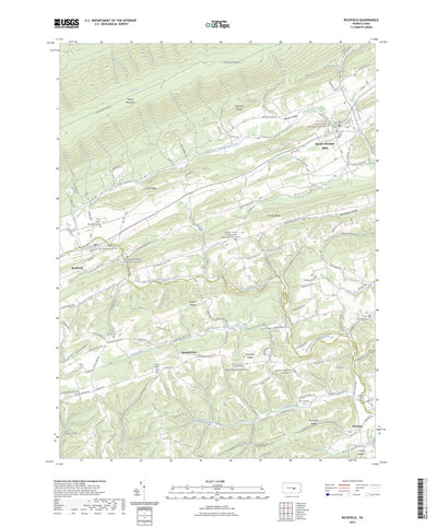 United States Geological Survey Richfield, PA (2023, 24000-Scale) digital map