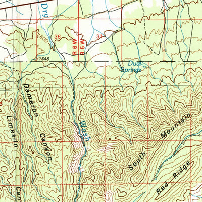 United States Geological Survey Richfield, UT (1980, 100000-Scale) digital map