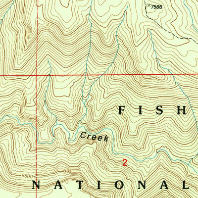 United States Geological Survey Richfield, UT (2001, 24000-Scale) digital map