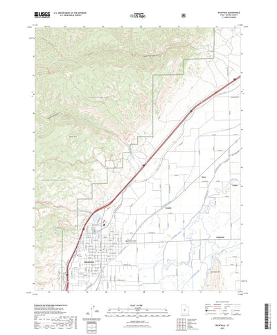 United States Geological Survey Richfield, UT (2023, 24000-Scale) digital map