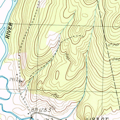 United States Geological Survey Richford, VT (1986, 24000-Scale) digital map