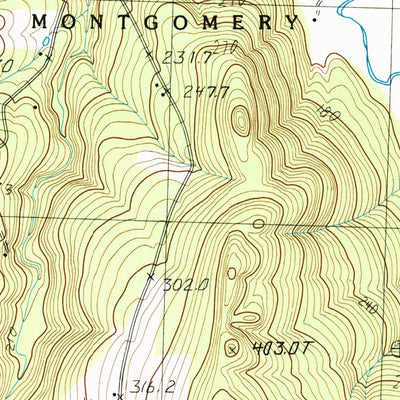 United States Geological Survey Richford, VT (1986, 24000-Scale) digital map