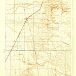 United States Geological Survey Richgrove, CA (1929, 31680-Scale) digital map