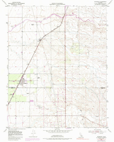 United States Geological Survey Richgrove, CA (1952, 24000-Scale) digital map