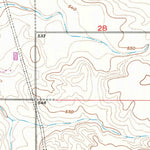 United States Geological Survey Richgrove, CA (1952, 24000-Scale) digital map