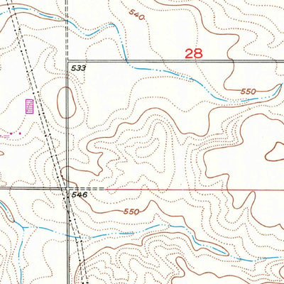 United States Geological Survey Richgrove, CA (1952, 24000-Scale) digital map