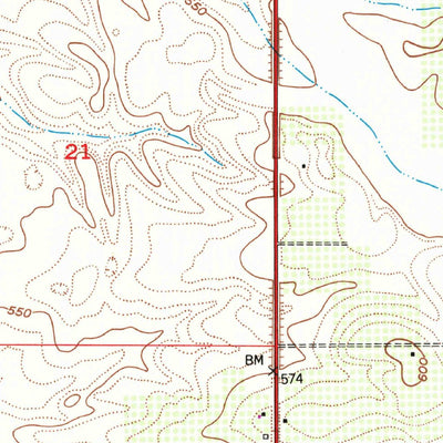 United States Geological Survey Richgrove, CA (1952, 24000-Scale) digital map