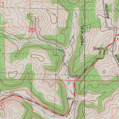 United States Geological Survey Richland Center, WI (1983, 24000-Scale) digital map