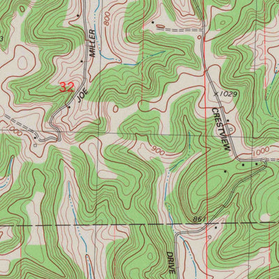 United States Geological Survey Richland Center, WI (1983, 24000-Scale) digital map