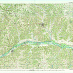 United States Geological Survey Richland Center, WI (1985, 100000-Scale) digital map