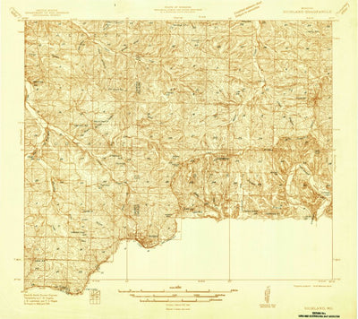 United States Geological Survey Richland, MO (1936, 48000-Scale) digital map