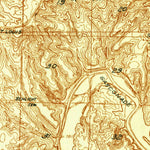 United States Geological Survey Richland, MO (1936, 48000-Scale) digital map