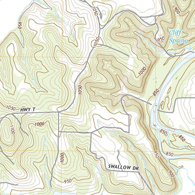 United States Geological Survey Richland, MO (2021, 24000-Scale) digital map
