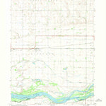 United States Geological Survey Richland, NE (1968, 24000-Scale) digital map