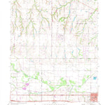 United States Geological Survey Richland, OK (1972, 24000-Scale) digital map
