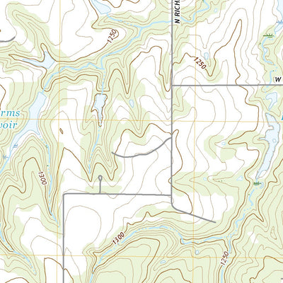 United States Geological Survey Richland, OK (2022, 24000-Scale) digital map