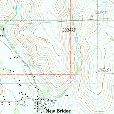 United States Geological Survey Richland, OR (1987, 24000-Scale) digital map