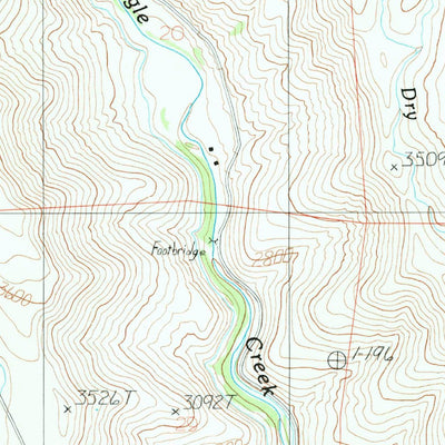 United States Geological Survey Richland, OR (1987, 24000-Scale) digital map