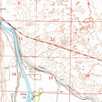 United States Geological Survey Richland, WA (1951, 62500-Scale) digital map