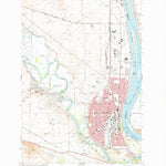 United States Geological Survey Richland, WA (1978, 24000-Scale) digital map