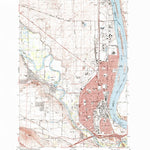 United States Geological Survey Richland, WA (1992, 24000-Scale) digital map