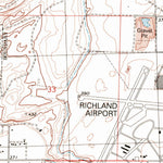 United States Geological Survey Richland, WA (1992, 24000-Scale) digital map