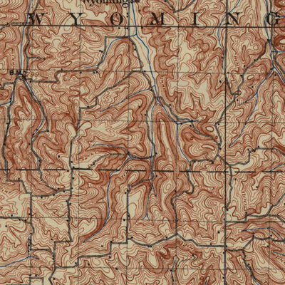 United States Geological Survey Richland, WI (1905, 125000-Scale) digital map