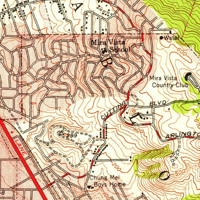 United States Geological Survey Richmond, CA (1947, 24000-Scale) digital map