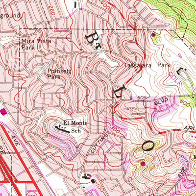 United States Geological Survey Richmond, CA (1959, 24000-Scale) digital map