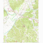 United States Geological Survey Richmond Dale, OH (1992, 24000-Scale) digital map