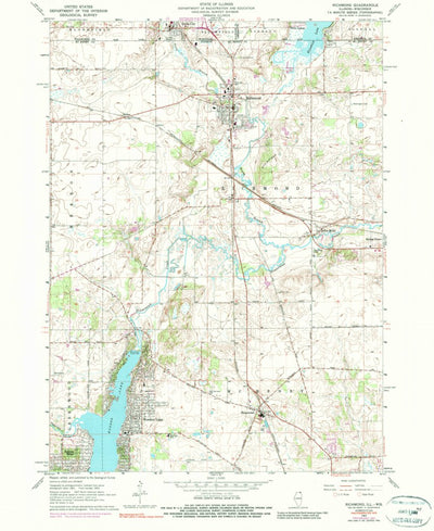 United States Geological Survey Richmond, IL-WI (1963, 24000-Scale) digital map