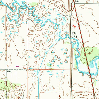 United States Geological Survey Richmond, IL-WI (1963, 24000-Scale) digital map