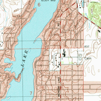 United States Geological Survey Richmond, IL-WI (1992, 24000-Scale) digital map